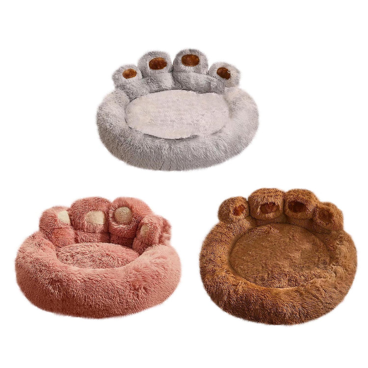 Cama Para Perro En Liquidación, Sofá Para Gato, Cama Para Mascotas Linda, Cómoda Y Acogedora Para Perros Y Gatos Pequeños, Cojín Suave Y Esponjoso De Piel Sintética Para Gato, Gris, 23.6 Pulgadas